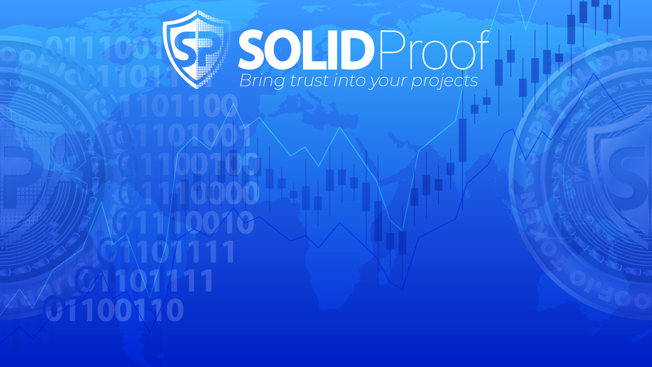 Get Top Notch Smart Contract Audit and KYC Services for your Crypto Project with Solidproof