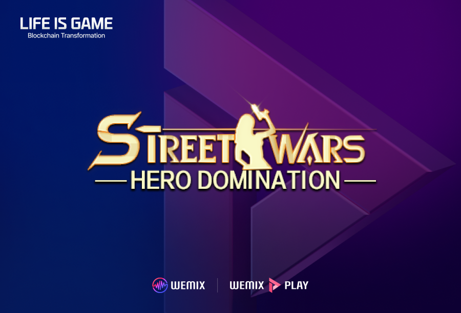 Wemade announces Strategy SLG Street Wars: Hero Domination WEMIX PLAY Onboarding Deal