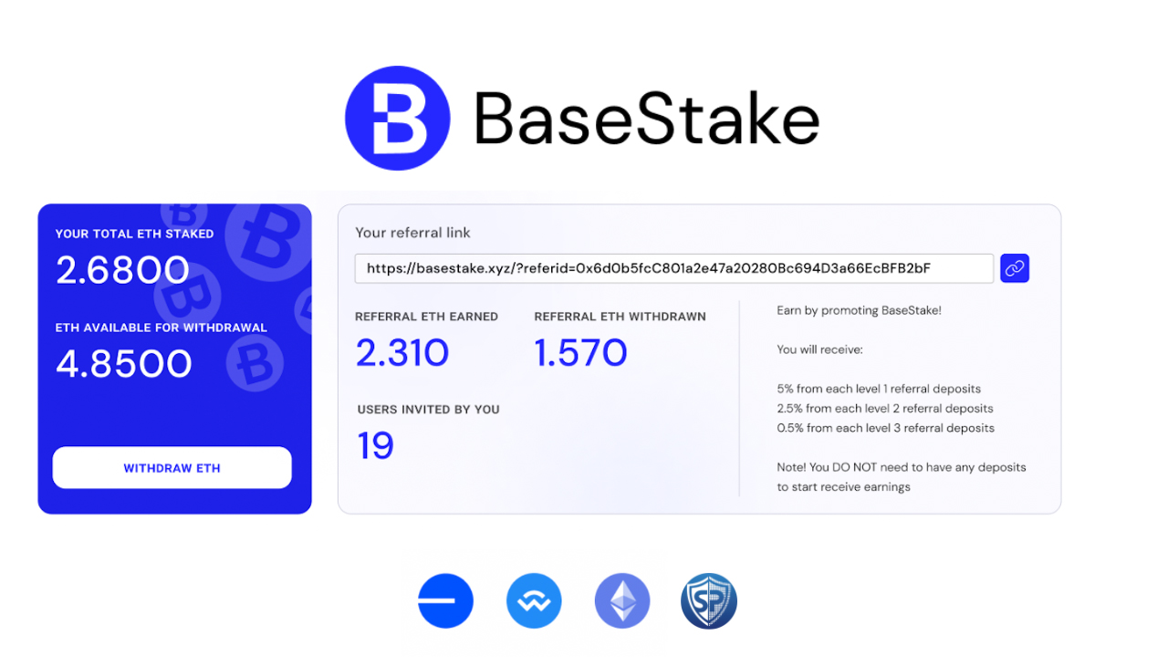 BaseStake Debuts During Base’s “Onchain Summer” with Exciting Staking Opportunities