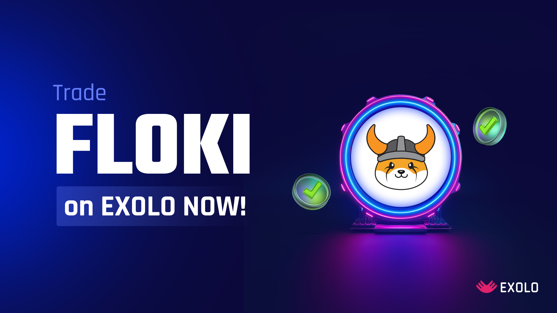 FLOKI Token Soars to New ATH in Holders, Now on EXOLO